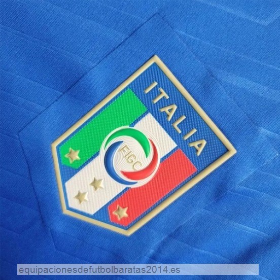 Nuevo 1ª Camiseta Italy Retro 2012 Azul Baratas